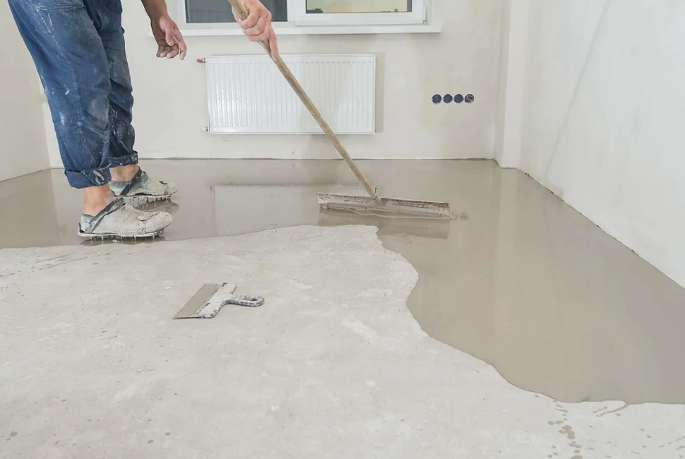 Painting a Clear Concrete Floor in Sydney