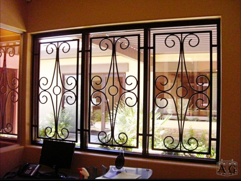 Wrought iron security doors in Sydney